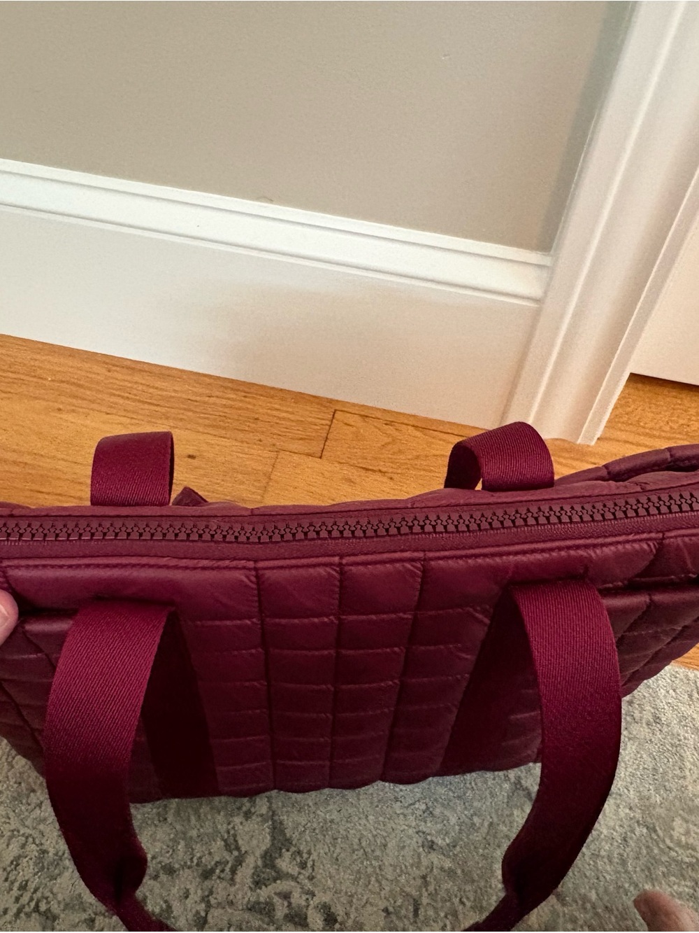 Kate Spade Quilted Tote w/Matching Crossbody Set - Picture 8 of 12